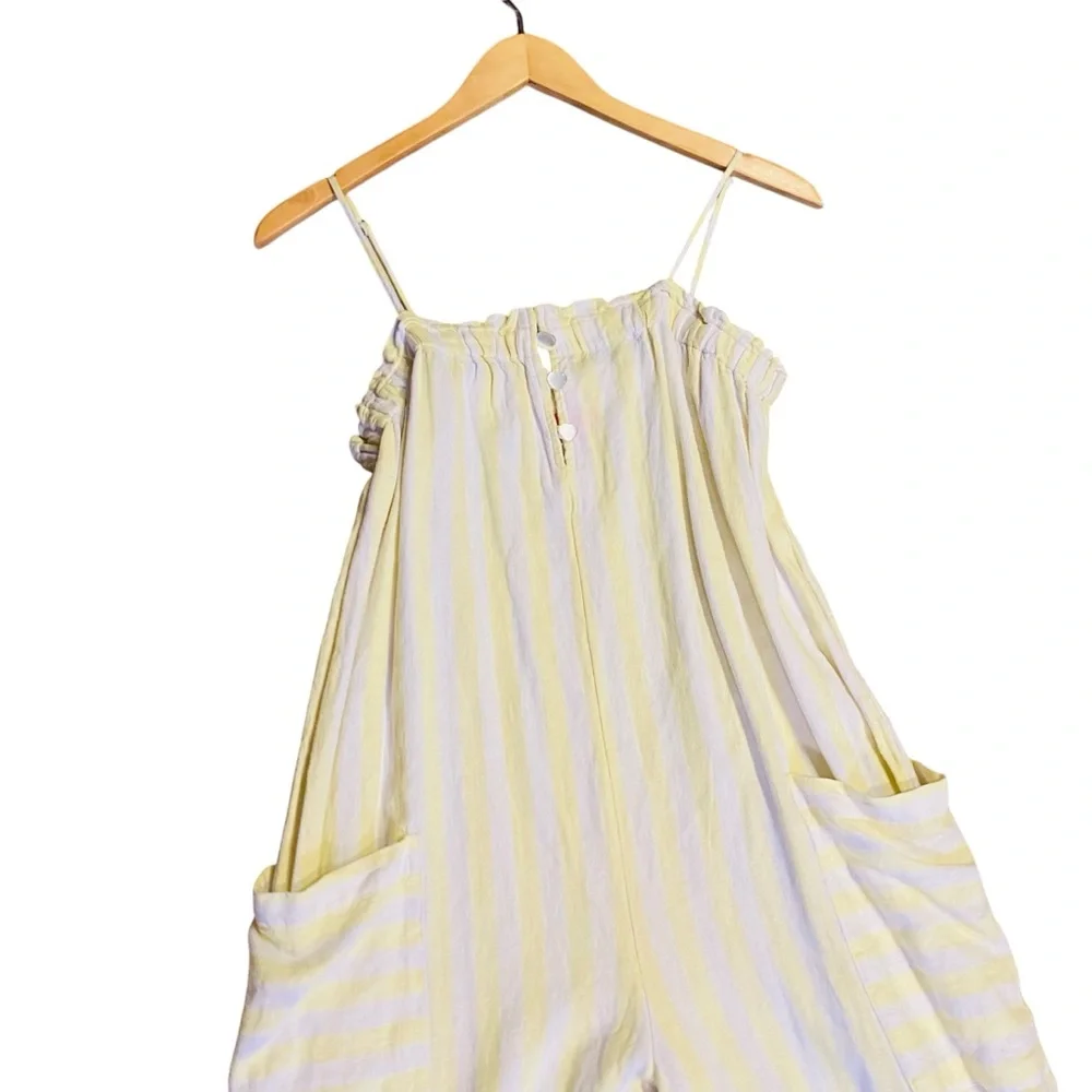 Stoney Clover Lane x Target Stripe Yellow Jumpsuit Size XS - Picture 7 of 11